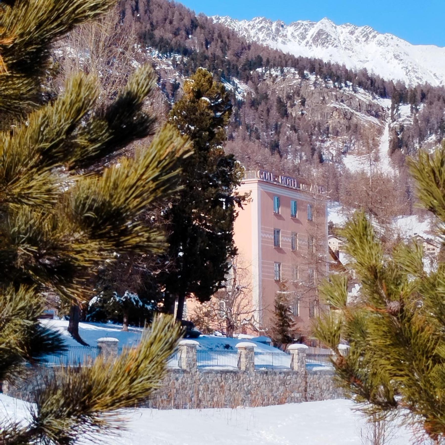 Golf Hotel Des Alpes Samedan Exterior photo